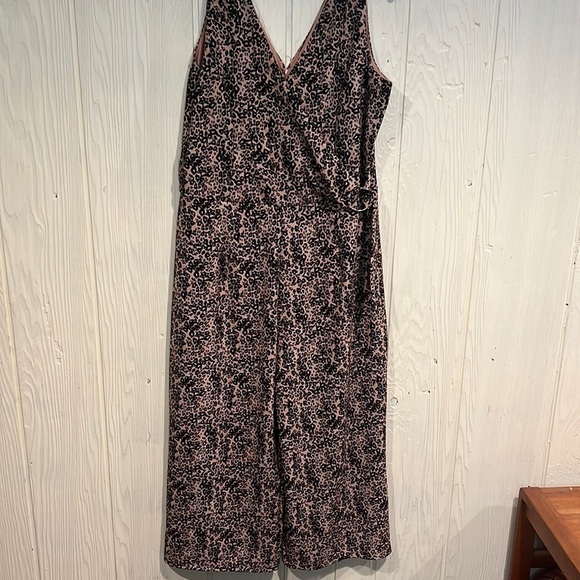 Black Tape Animal Print Jumpsuit XL Extra Large - Picture 1 of 15